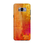 Warm Amber Seranade Tough Phone Case Eclectic Art - D'Sare