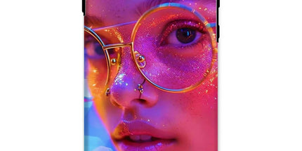 Woman Cosmic Radiance Dreamy Stardust Tough Phone Case by Prodigi