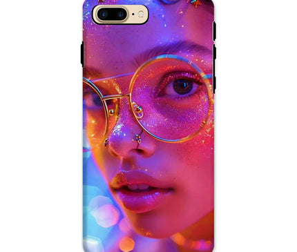 Woman Cosmic Radiance Dreamy Stardust  Tough Phone Case - D'Sare