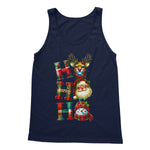 HO HO HO Christmas  Softstyle Tank Top