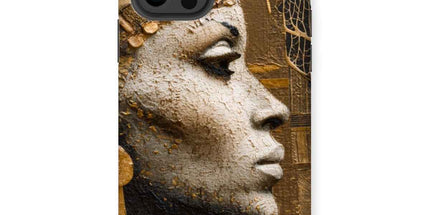 Afrocentric Golden Empress Tough Phone Case by Prodigi