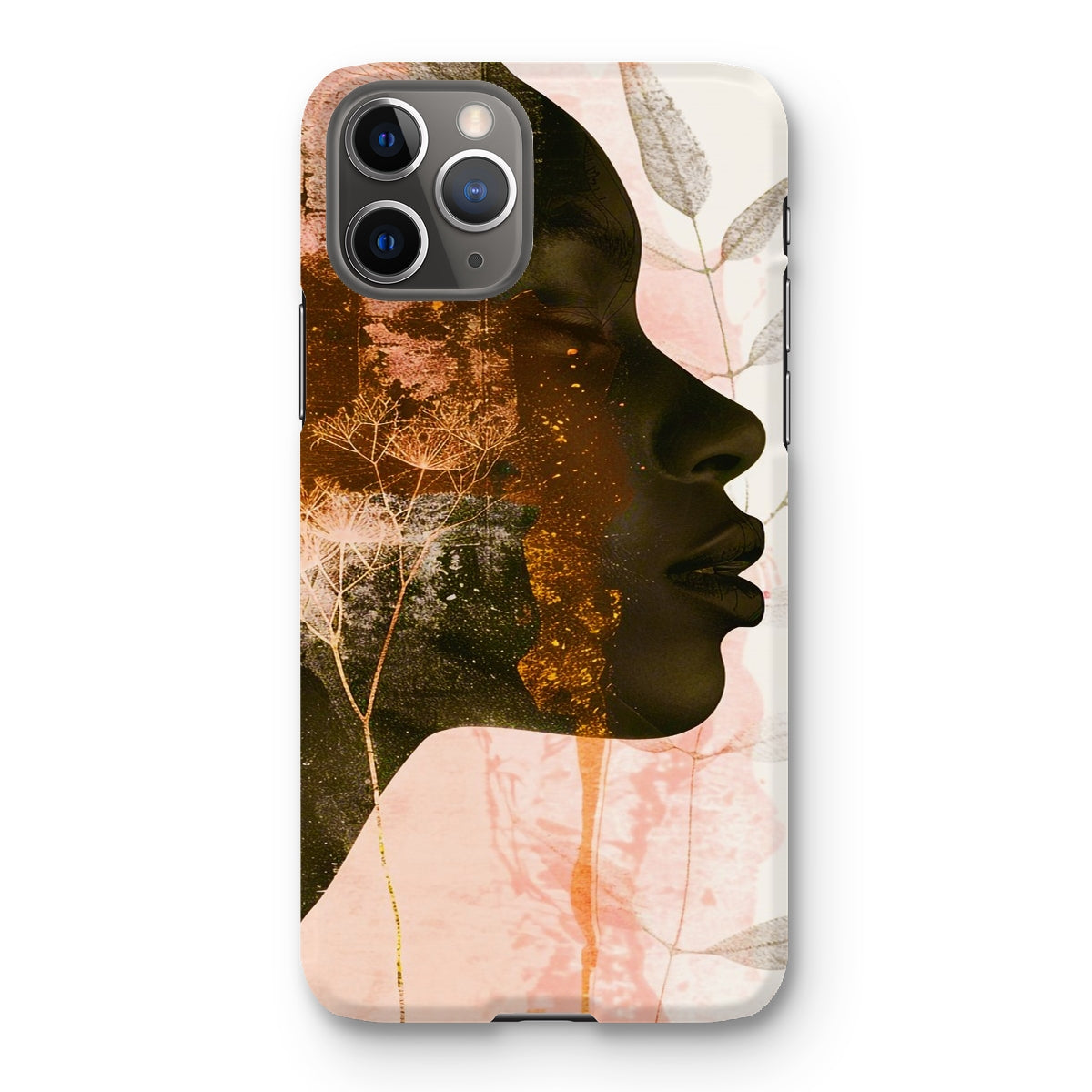 Golden Silence Serene Echoes 06 Snap Phone Case - D'Sare