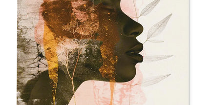 Golden Silence Serene Echoes 06 Glass Chopping Board by Prodigi