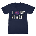 I Love My Peace Softstyle T-Shirt - D'Sare