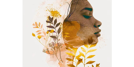 Golden Harmony Silhouette Temporary Tattoo by Prodigi