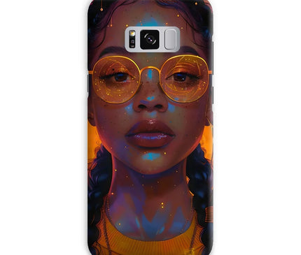 Solar Flare Radiant Soul  Beautiful Black Girl  Snap Phone Case - D'Sare