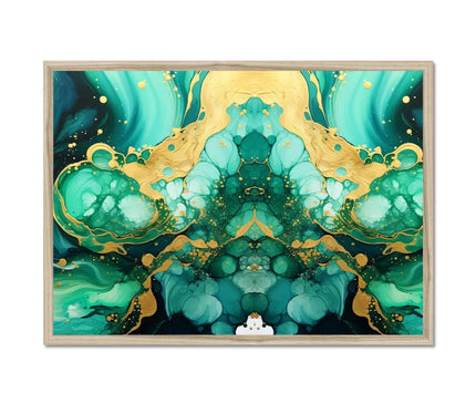 Greengoldale Framed Print - D'Sare