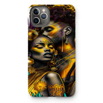 Golden Embrace Majestic Love Waterfall Tough Phone Case - D'Sare