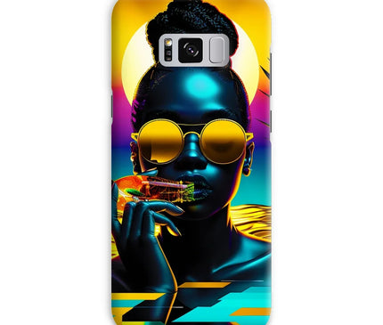 Tropical Sunset Dreams : Neon Vibes  Snap Phone Case - D'Sare