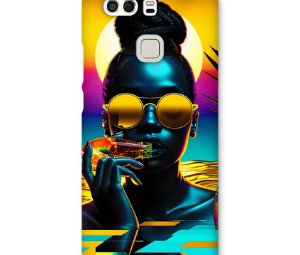 Tropical Sunset Dreams : Neon Vibes  Snap Phone Case - D'Sare