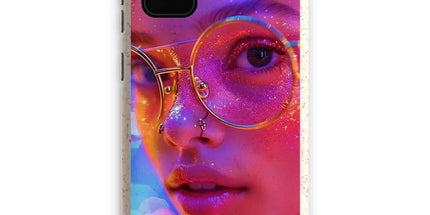 Woman Cosmic Radiance Dreamy Stardust Eco Phone Case by Prodigi