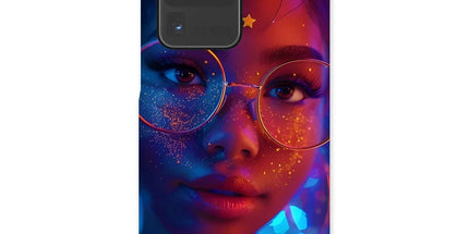 Black Girl Magic Stardust Cosmic Vibe| Black Woman Magic Snap Phone Case by Prodigi