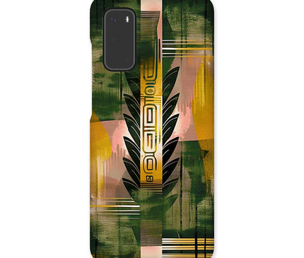 Echos of Duality Golden Reflection Snap Phone Case