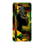 Abstract Red and Green Black Queen Fusion Snap Phone Case