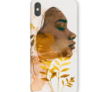 Golden Harmony Silhouette 06 Snap Phone Case - D'Sare
