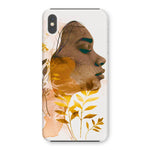 Golden Harmony Silhouette 06 Snap Phone Case - D'Sare