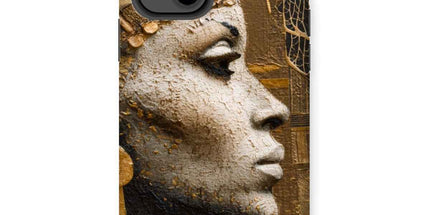 Afrocentric Golden Empress Tough Phone Case by Prodigi