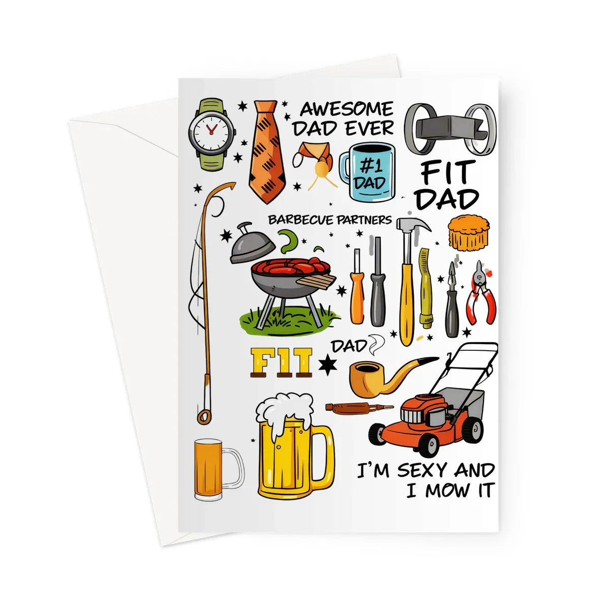 Dad Greeting Card - D'Sare