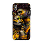 Golden Embrace Majestic Love Waterfall Tough Phone Case - D'Sare