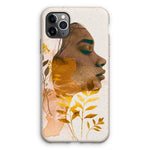 Golden Harmony Silhouette 06 Eco Phone Case - D'Sare