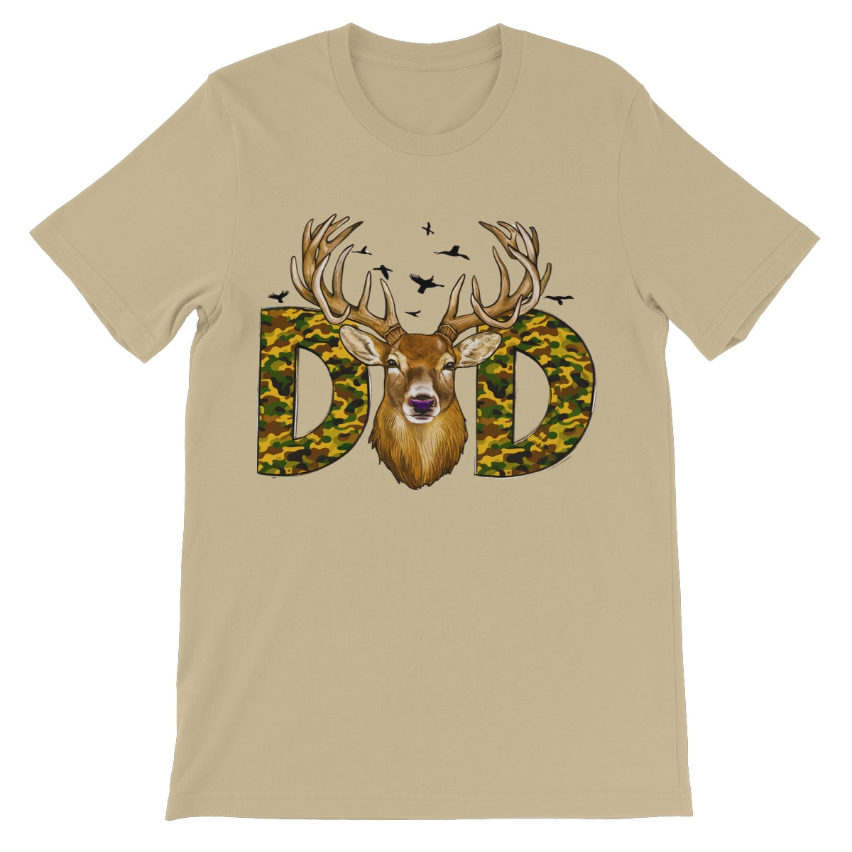 DAD Deer Unisex Short Sleeve T-Shirt - D'Sare