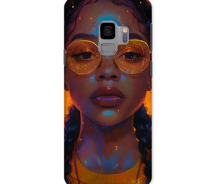 Solar Flare Radiant Soul  Beautiful Black Girl  Snap Phone Case - D'Sare