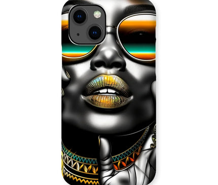Vibrant Flow Girl Snap Phone Case - D'Sare