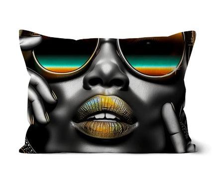 Vibrant Flow Girl Cushion - D'Sare