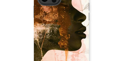 Golden Silence Serene Echoes Tough Phone Case by Prodigi