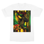 African Print Empress  Softstyle T-Shirt - D'Sare