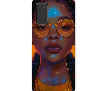 Solar Flare Radiant Soul  Beautiful Black Girl  Snap Phone Case - D'Sare