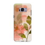 Peach Golden Leafy Escape 06 Tough Eclectic Art Phone Case - D'Sare