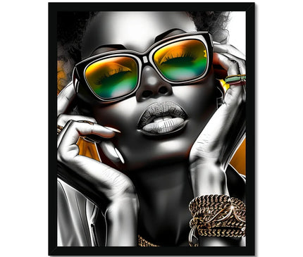 Self Peace Budget Framed Poster - D'Sare