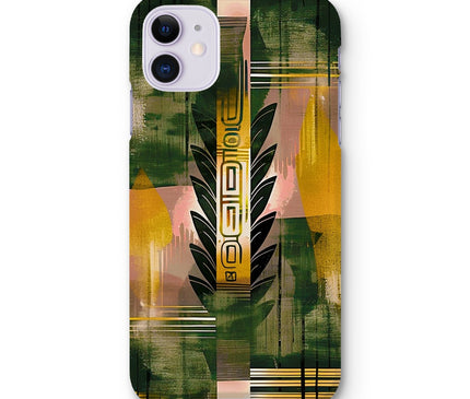 Echos of Duality Golden Reflection Snap Phone Case