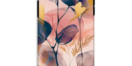 Peachy Golden Flora Escape Tough Phone Case by Prodigi