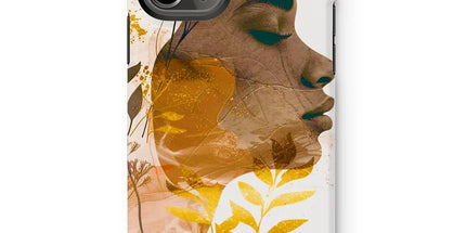 Golden Harmony Silhouette Tough Phone Case by Prodigi
