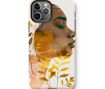 Golden Harmony Silhouette  Tough Phone Case - D'Sare