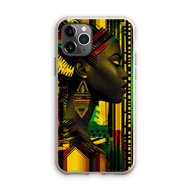 African Print Empress  Eco Phone Case - D'Sare