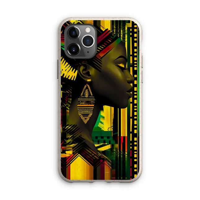 African Print Empress  Eco Phone Case - D'Sare