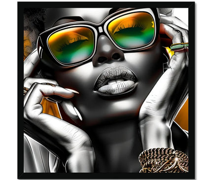 Self Peace Budget Framed Poster - D'Sare