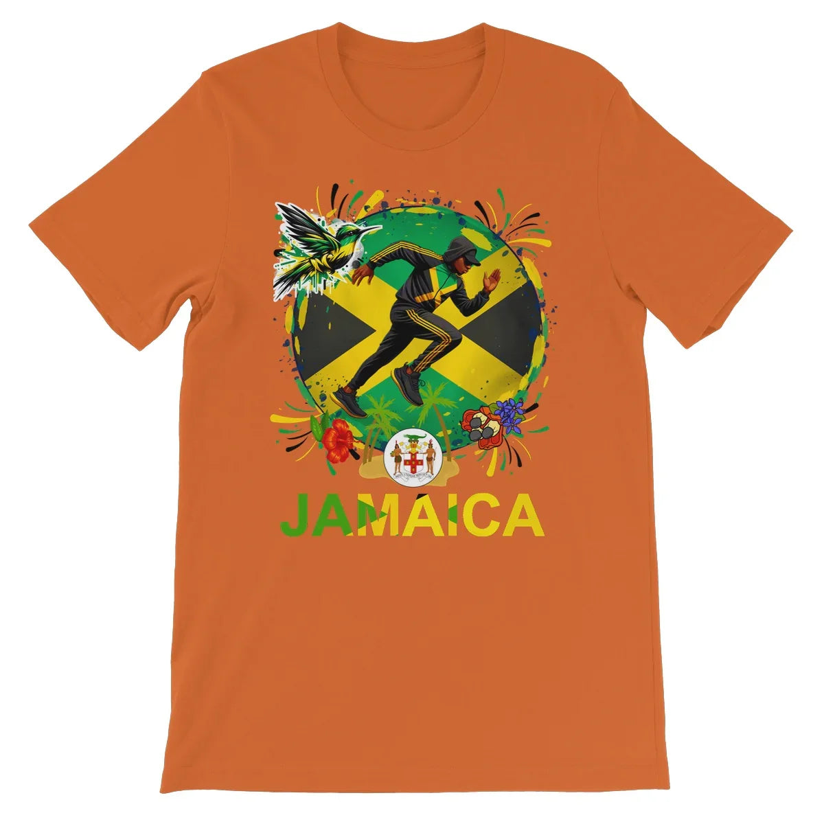Jamaica Love Graffiti  Unisex Short Sleeve T-Shirt - D'Sare