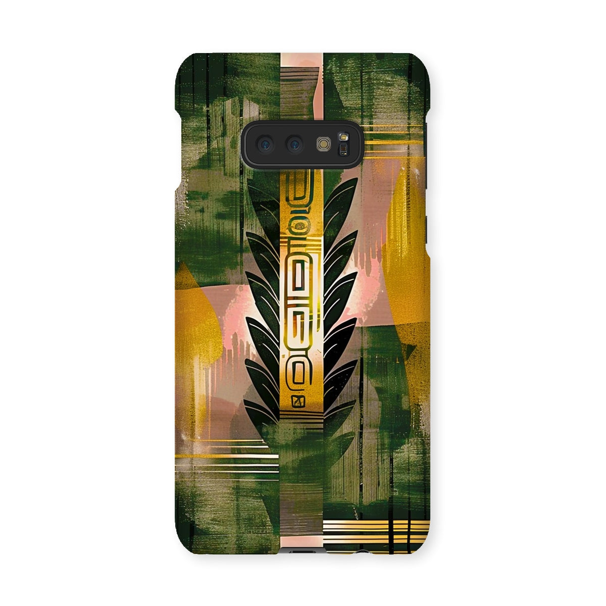 Echos of Duality Golden Pink Reflection Snap Phone Case