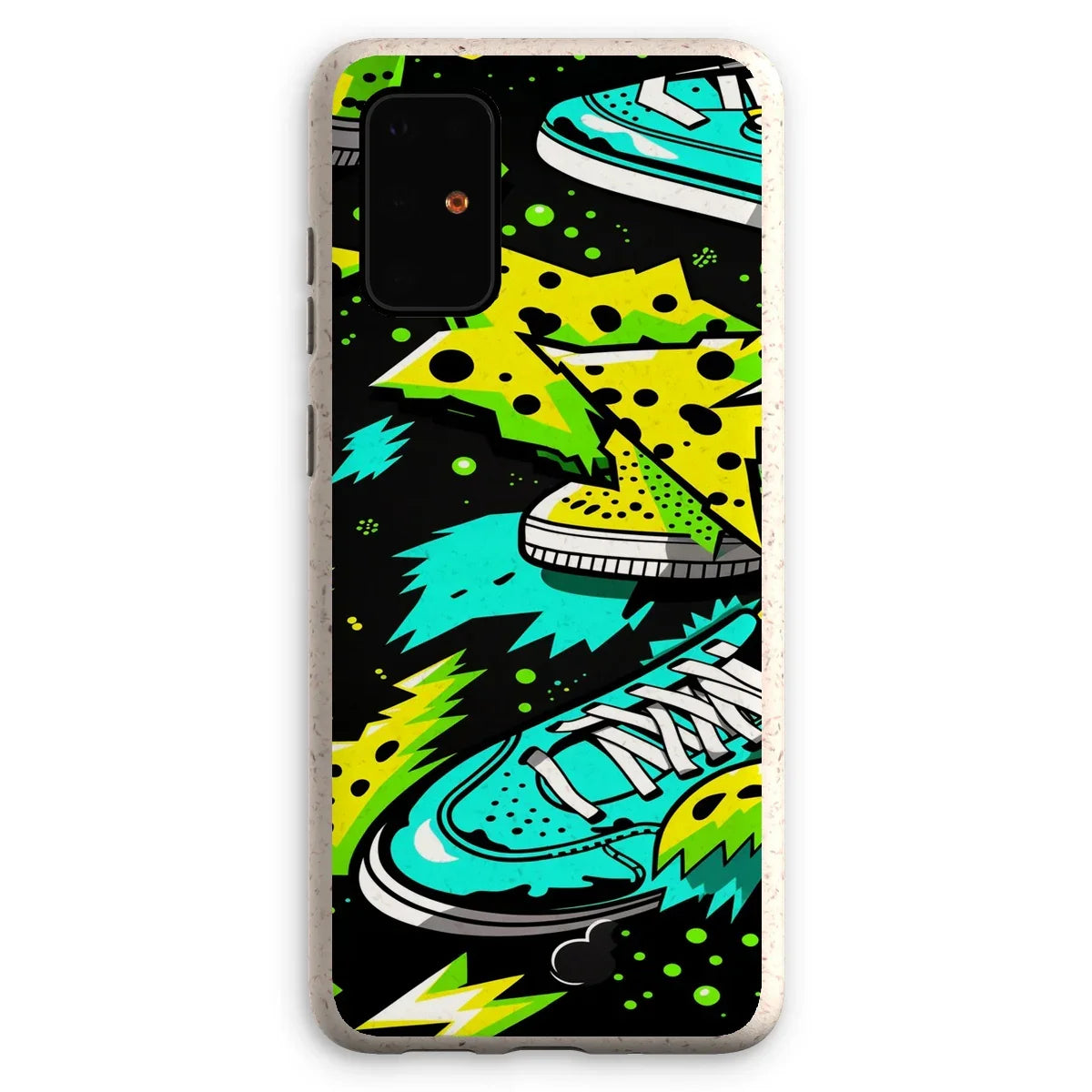 Electric Kicks Art: Urban Pop Art  Explosion, Graffiti  Eco Phone Case - D'Sare