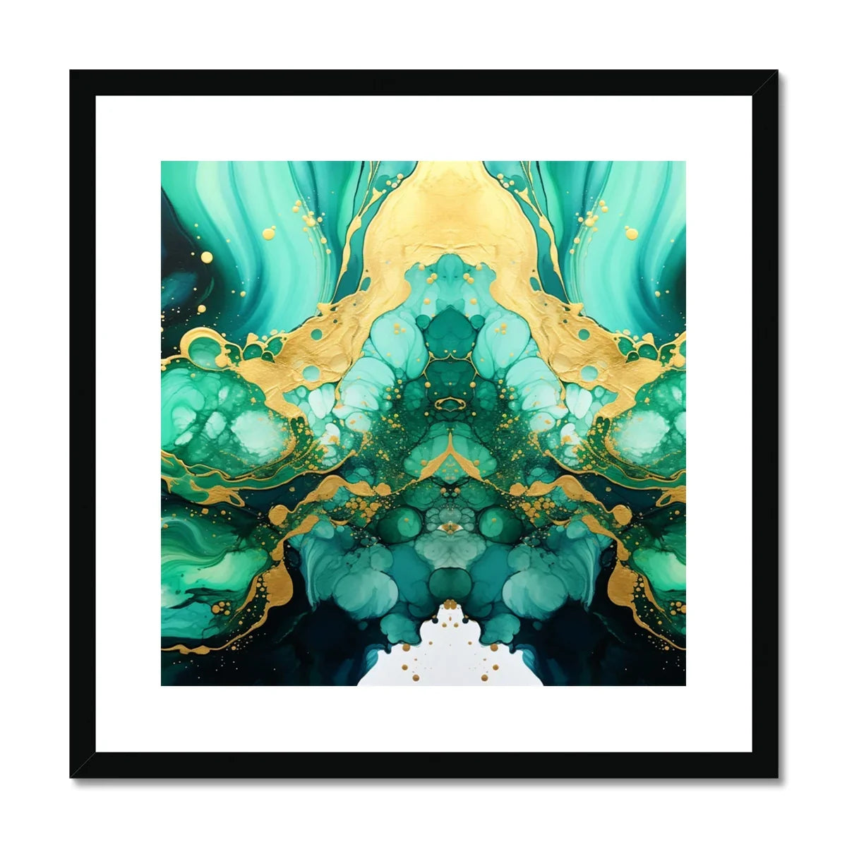 Greengoldale Framed & Mounted Print - D'Sare