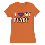 I Love My Peace Women's Favourite T-Shirt - D'Sare