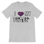 I Love My Peace Unisex Short Sleeve T-Shirt - D'Sare