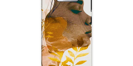 Golden Harmony Silhouette Tough Phone Case by Prodigi