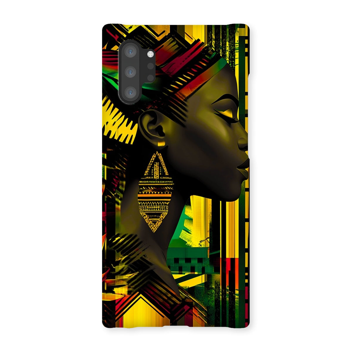 African Print Empress  Snap Phone Case - D'Sare