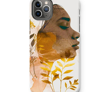 Golden Harmony Silhouette  Tough Phone Case - D'Sare