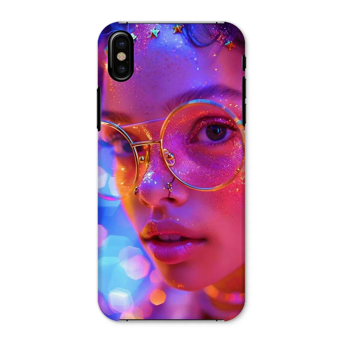 Woman Cosmic Radiance Dreamy Stardust  Snap Phone Case - D'Sare